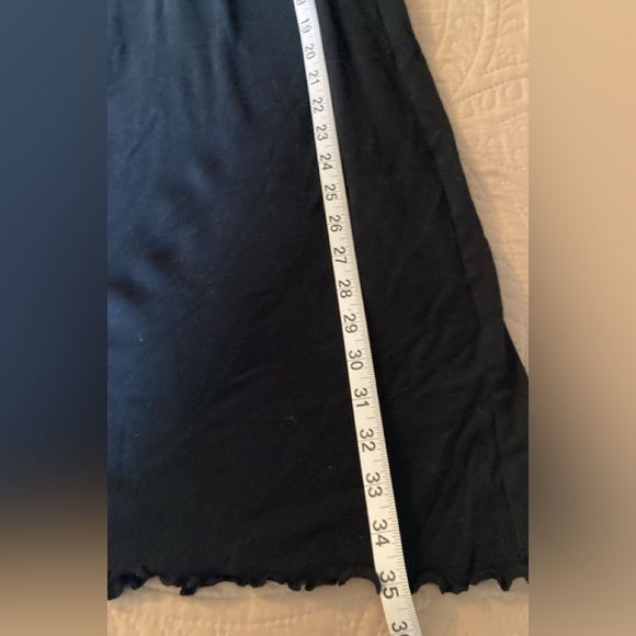 Lauren Ralph Lauren Pajama Shirt Dress Black Red and Green Plaid Medium - Picture 6 of 7